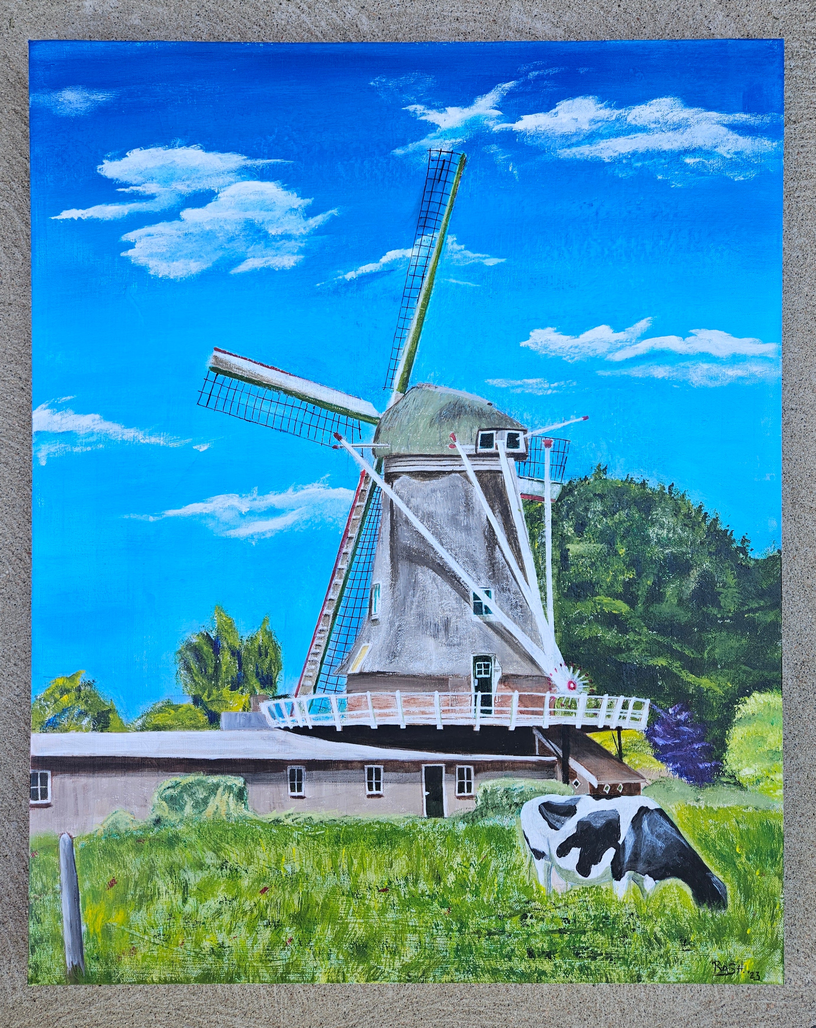 Windmill in Zwiep, NL