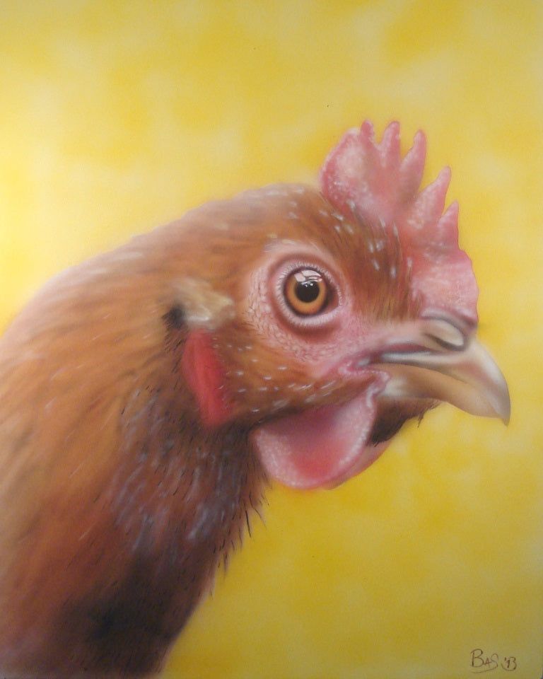 Chicken (airbrushed)